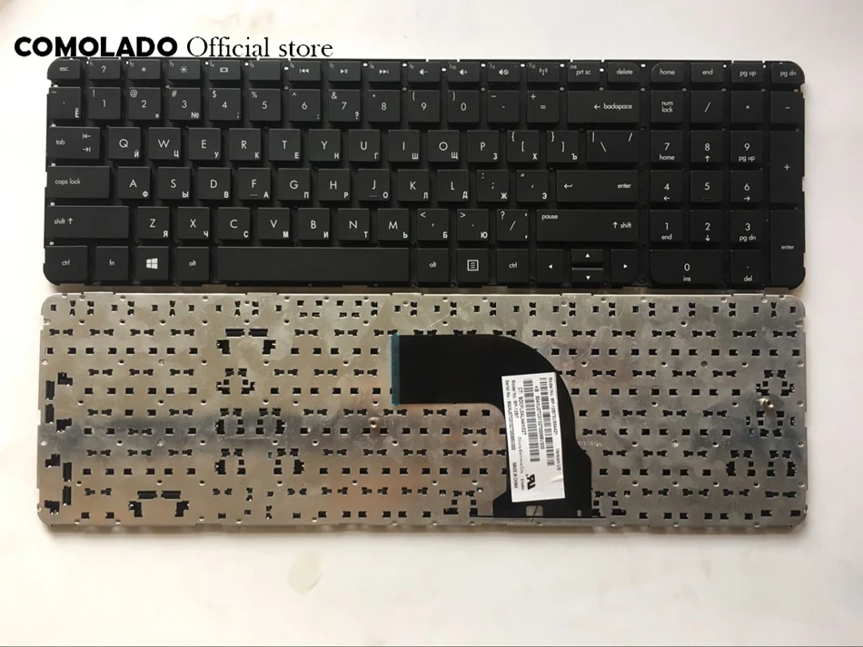 RU Russian Keyboard for HP Pavilion DV7-7000 DV7-7100 dv7t-7000 dv7-7200 dv7 7001EM black without frame keyboard RU Layout