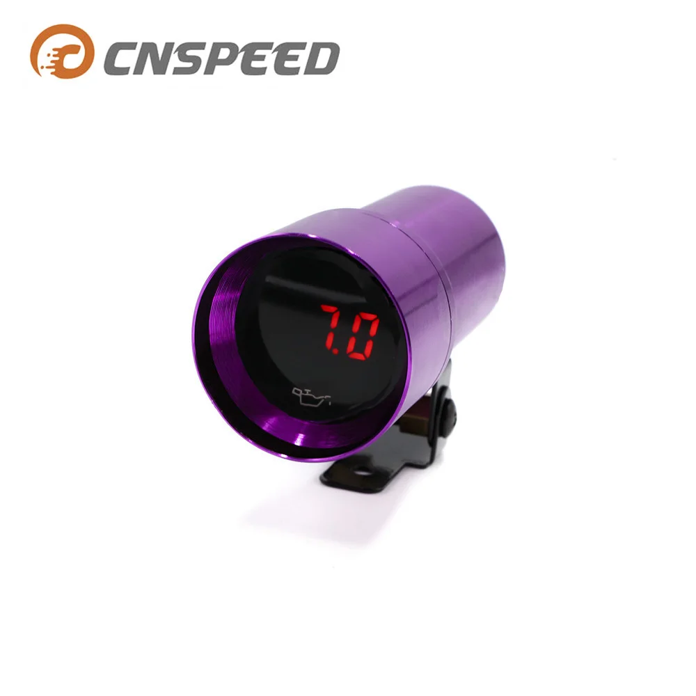 

CNSPEED 37MM auto DGT8104 digital display oil pressure gauge 12V car modification instrument oil pressure gauge YC100149