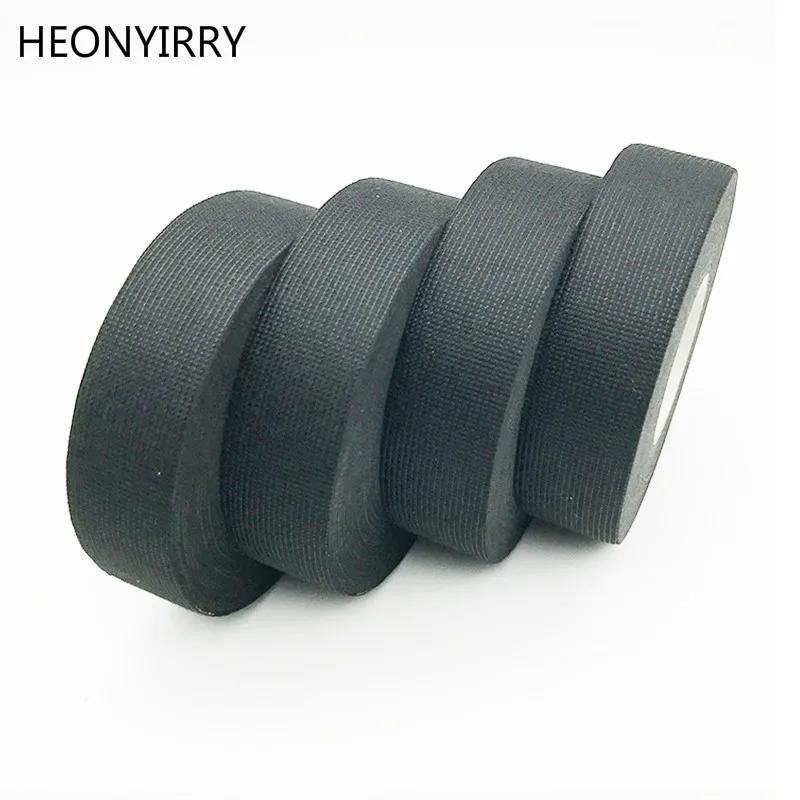 Cables cinta de tela Cable de salto de batería protección de alta temperatura telar arnés cinta de coches accesorios para cámara de Radio con Sensor DVR