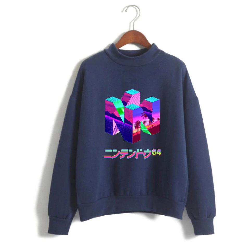 Vaporwave Толстовка Kawaii Harajuku розовый винтажный Японский эстетический женский свитер с капюшоном пуловер с длинными рукавами Sudadera Mujer