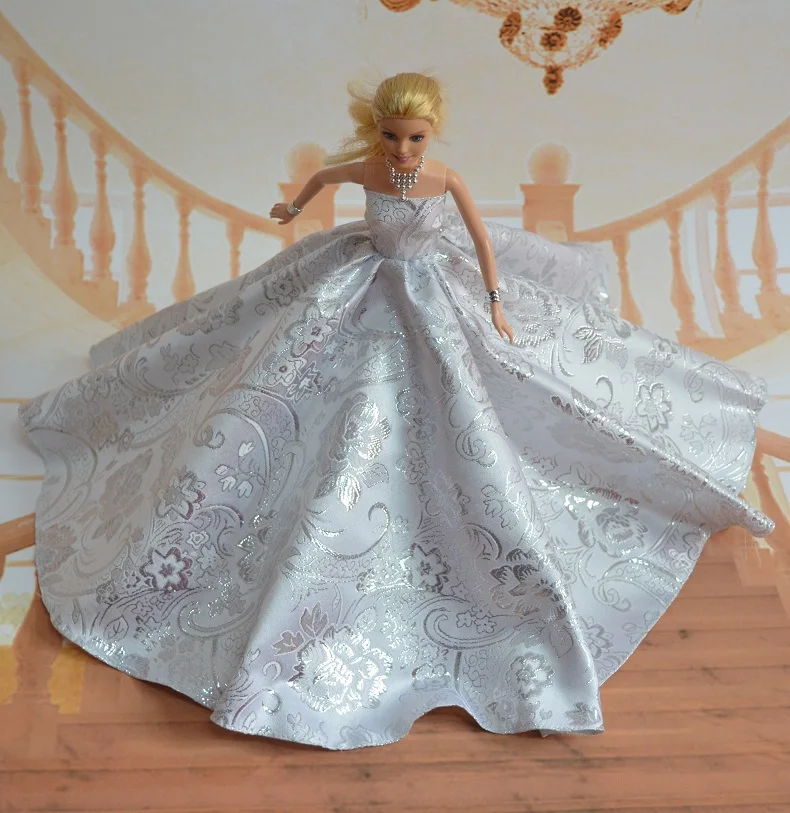 Одежда для куклы Барби подарок девочек одежда pullip вечернее платье принцессы