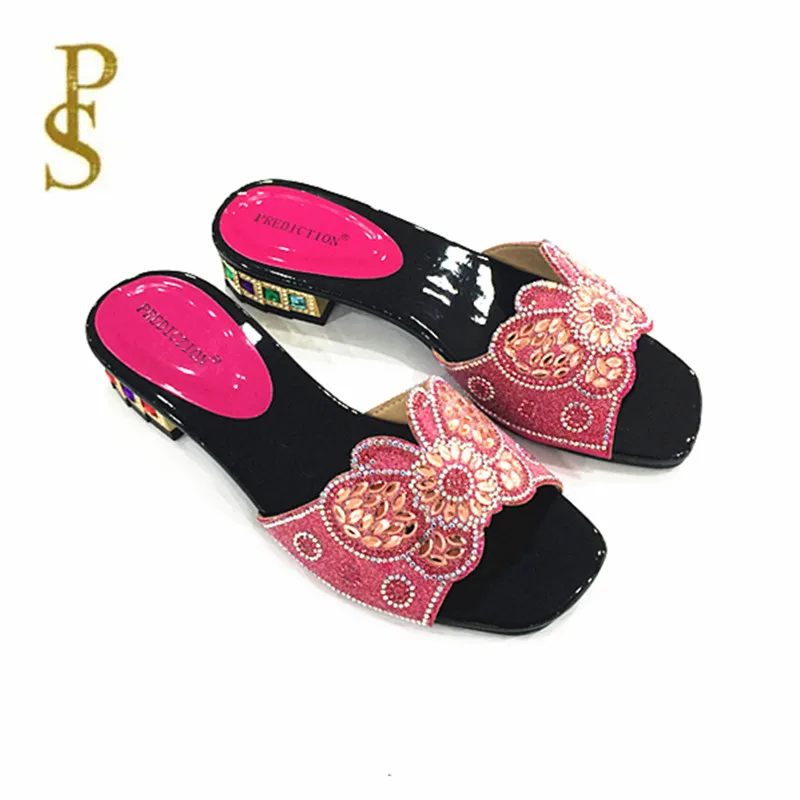 

women shoes Beautiful butterfly diamond slippers for lady