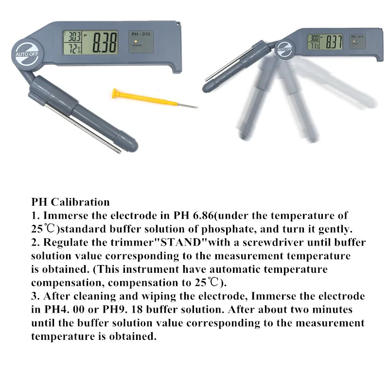 PH-010, портативный ЖК-цифровой рН-метр, гигрометр, тест er, кислотность, измеритель качества воды и вина, измеритель влажности, PH, тест-устройство, скидка 30