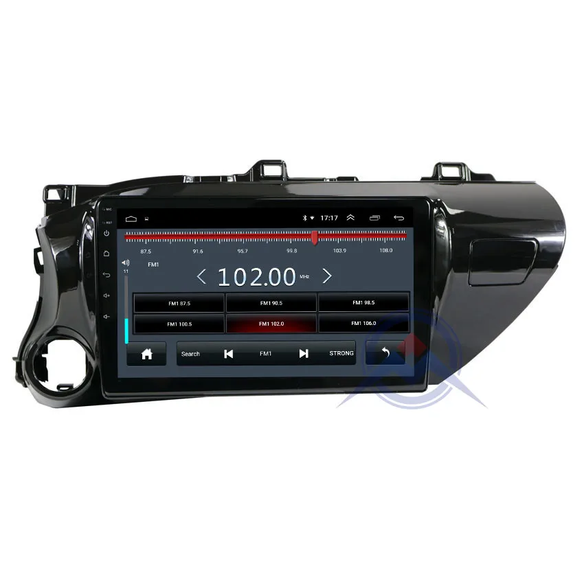 Top ZOHANAVI 10.1 inch Android Car radio for TOYOTA Hilux 2017 2018 Car DVD GPS Navigation Video Radio Multimedia Stereo player 3