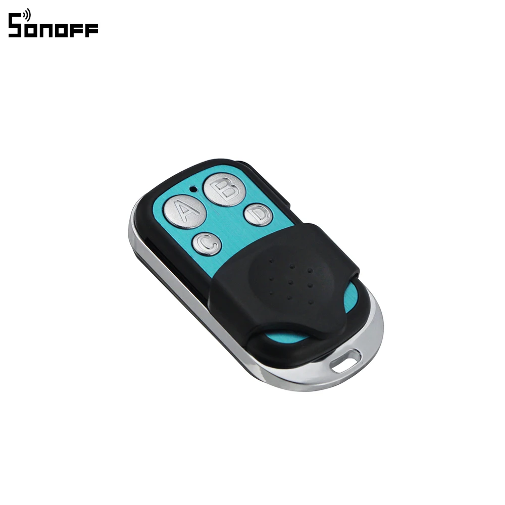 Sonoff 433MHz 4 Channel RF Remote Controller ABCD 4 Buttons for Sonoff RF Slampher 4CH Pro R2 T1 Electric Remote Key Fob Control wireless remote controller smart universal remote control