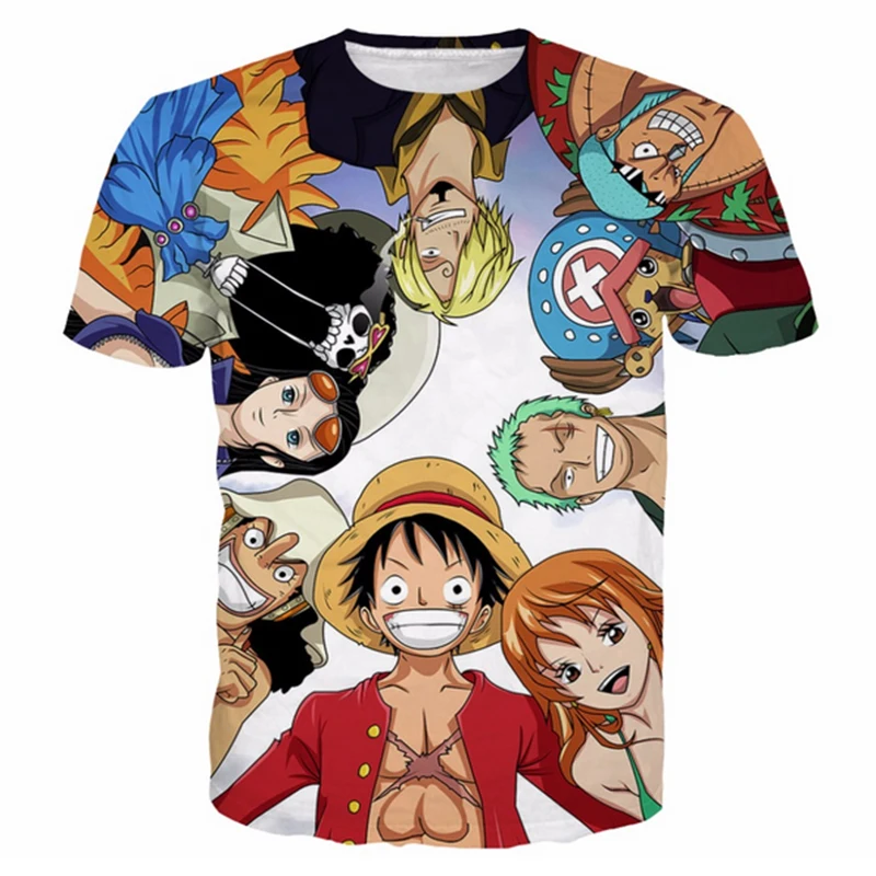 Lizhiyang Новая мода для мужчин женщин влюбленных пар унисекс с рисунком Аниме One Piece
