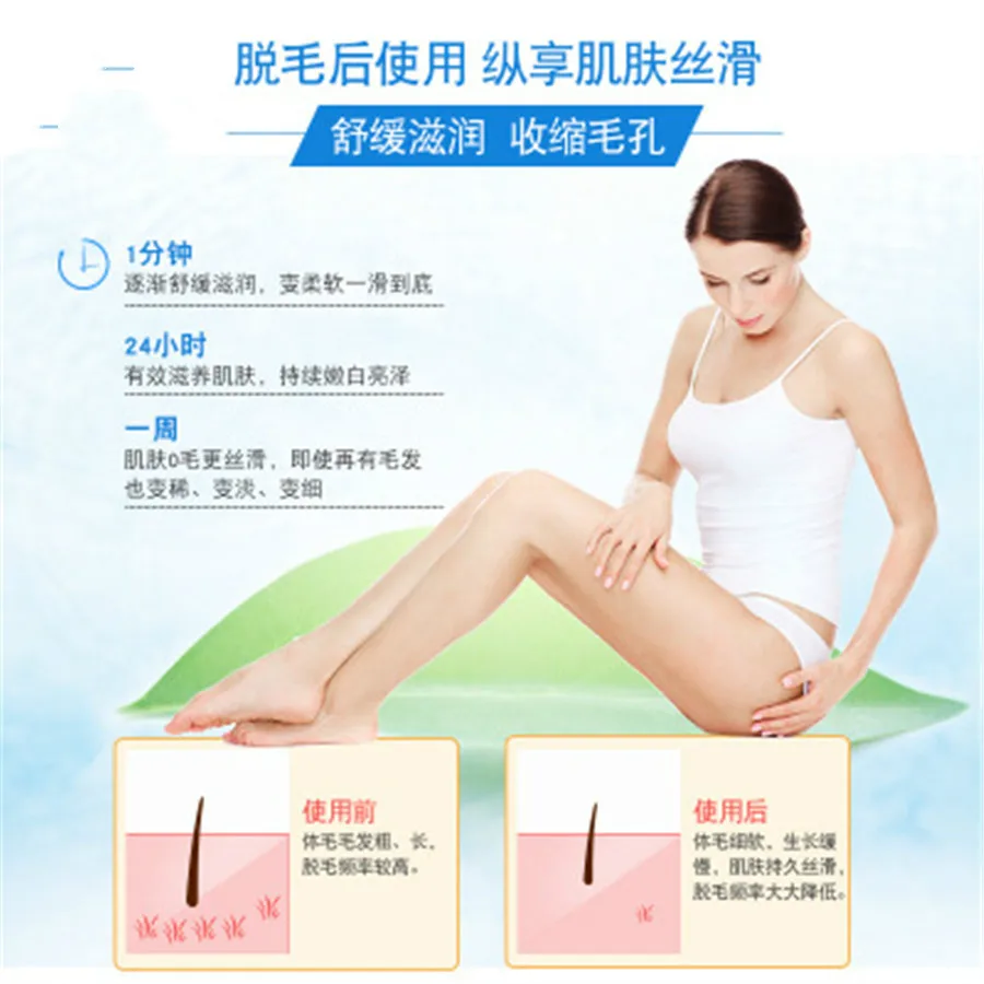 Dropshipping AQISI Hair removal repair Essential oil Inhibit hair growth repair nourish pores shrink pores