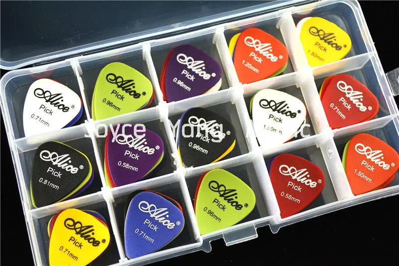 100pcs Alice Matte Acoustic Electric Guitar Picks ...