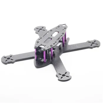

HSKRC TWE210 210mm Wheelbase 4mm Arm 3K Carbon Fiber X Type Frame Kit for RC Models Multicopter Racing DIY Parts