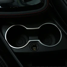 ABS хром держатель стакана воды чашки крышка внутренняя отделка формовочная полоса для BMW 2 серии 218i стайлинга автомобилей