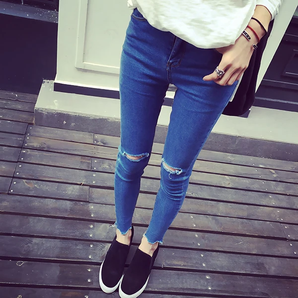 high water skinny jeans