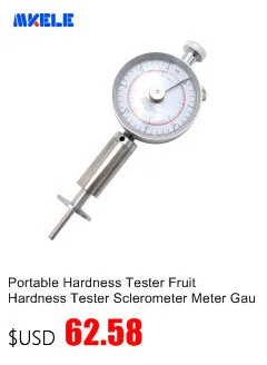 Измеритель Твердости фруктов, склерометр, пенетрометр, измеритель твердости, GY-1, специально для проверки твердости фруктов