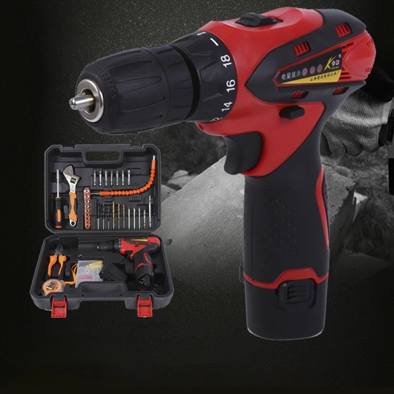 

12V additional lithium-ion Battery Cordless Electric hand Drill hole electrical Screwdriver driver Wrench power tools