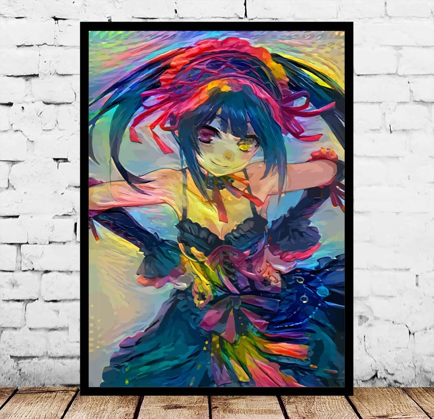 Kurisutinaaaa Kuroyukihime Kurumi Lancer Laxus Lelouch Levi Light and Ryuk Lucy Lyza Marco Phoenix Japan Anime Poster NoFrame Kurisutinaaaa Kuroyukihime Kurumi Lancer Laxus Lelouch Levi Light and Ryuk Lucy Lyza Marco Phoenix Japan Anime Poster NoFrame