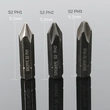 HOEN 3PCS 8mm Hex Heavy Duty Impact Impact Screwdriver Cross Phillips Electric Magnetic Screwdriver Bit Set for Loosen Screws HOEN 3PCS 8mm Hex Heavy Duty Impact Impact Screwdriver Cross Phillips Electric Magnetic Screwdriver Bit Set for Loosen Screws