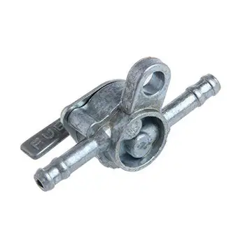 

Adeeing Inline ON/OFF Switch Petrol Gas Fuel Tap Petcock Valve for ATV Quad Motorcycle E-Bike Fuel Tap Switch Silver