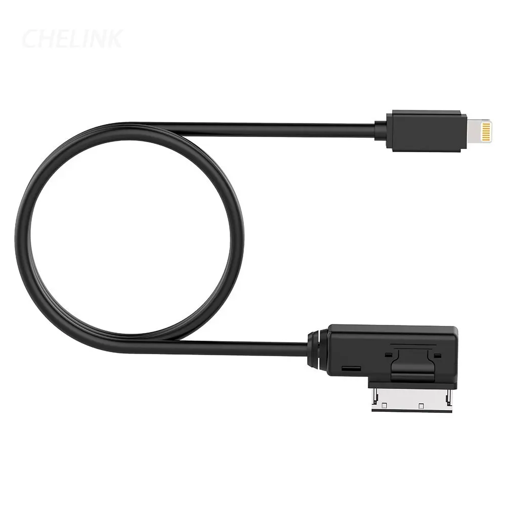 CHELINK 2017 New AUDI AMI Music Interface Car Charger AUX Cable for iPhone6s 7 7Plus 8 X with iOS system including iOS 11