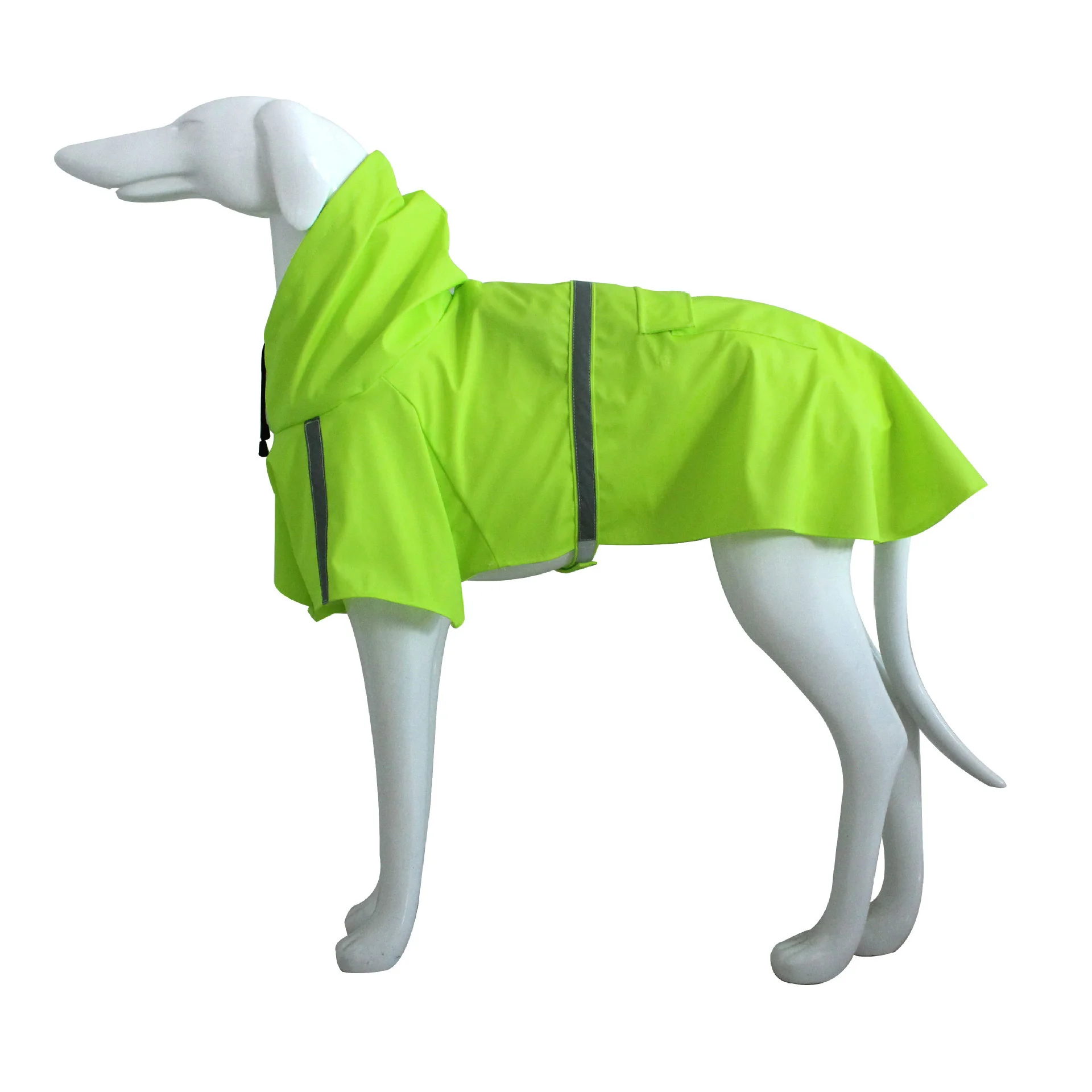 Плащ для больших собак одежда водонепроницаемая куртка для собак для больших для средних и мелких собак, подходит для породы золотистый ретривер со вставкой для собак на открытом воздухе Костюмы - Цвет: Green