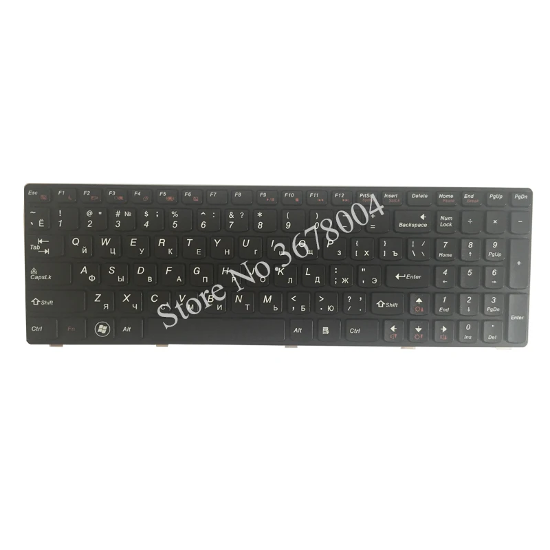  Russian keyboard FOR Lenovo G780 G770 G780A G770A RU laptop keyboard black