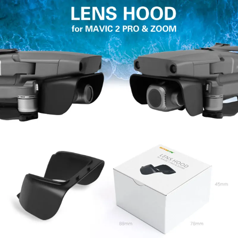 Lens Hood Sunhood Camera Gimbal Protector Cover for DJI Mavic 2 Pro&ampZoom Anti-glare Quick Release Series | Электроника