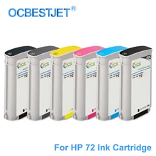 Cartouche d'encre de remplacement pour HP 72, marque tierce, pour DesignJet T610, T620, T770, T790, T795, T1100, T1120, T1200, T1300, T2300