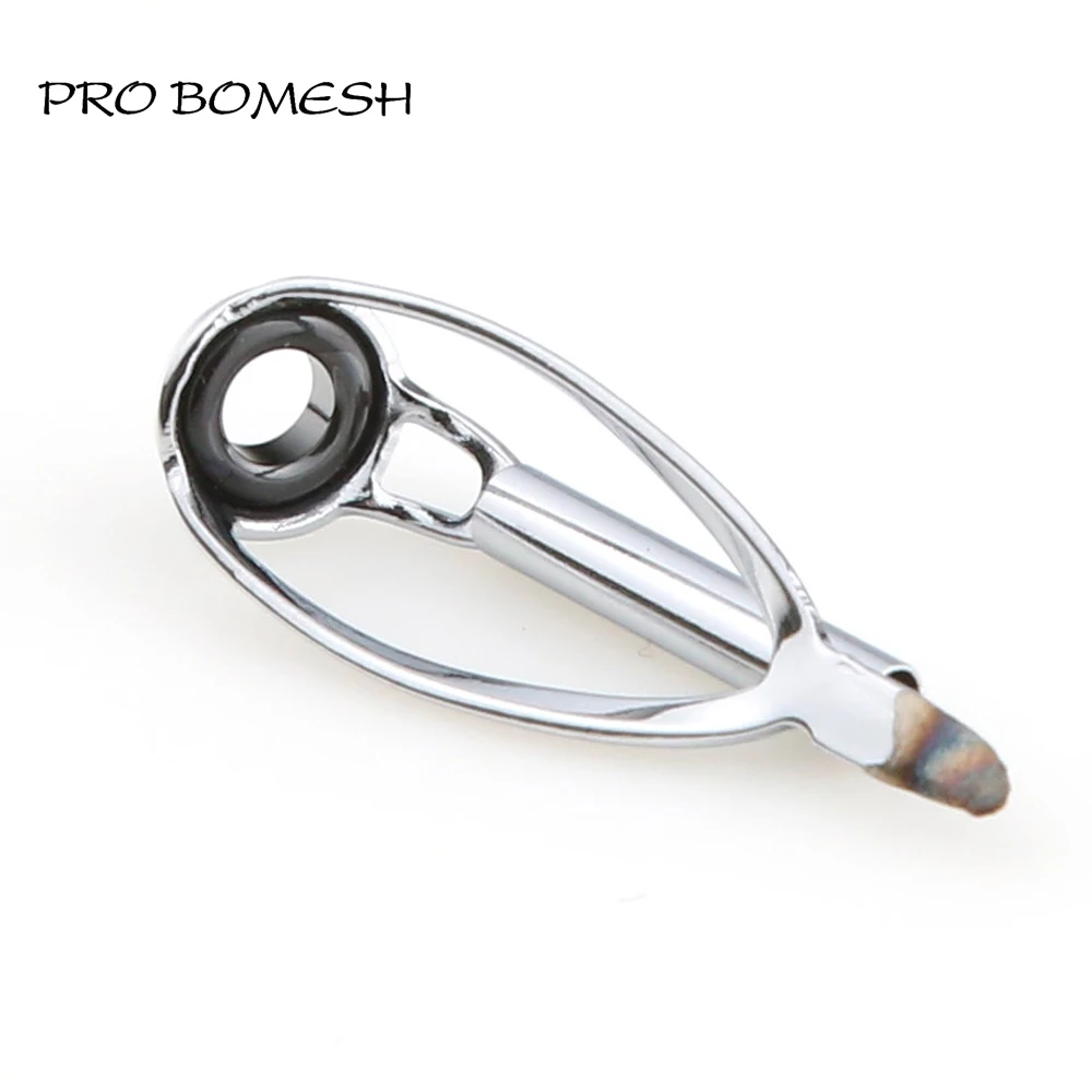 Pro Bomesh 3.8g 9pcs/kit Light Casting Rod Guide Set Sic Ring