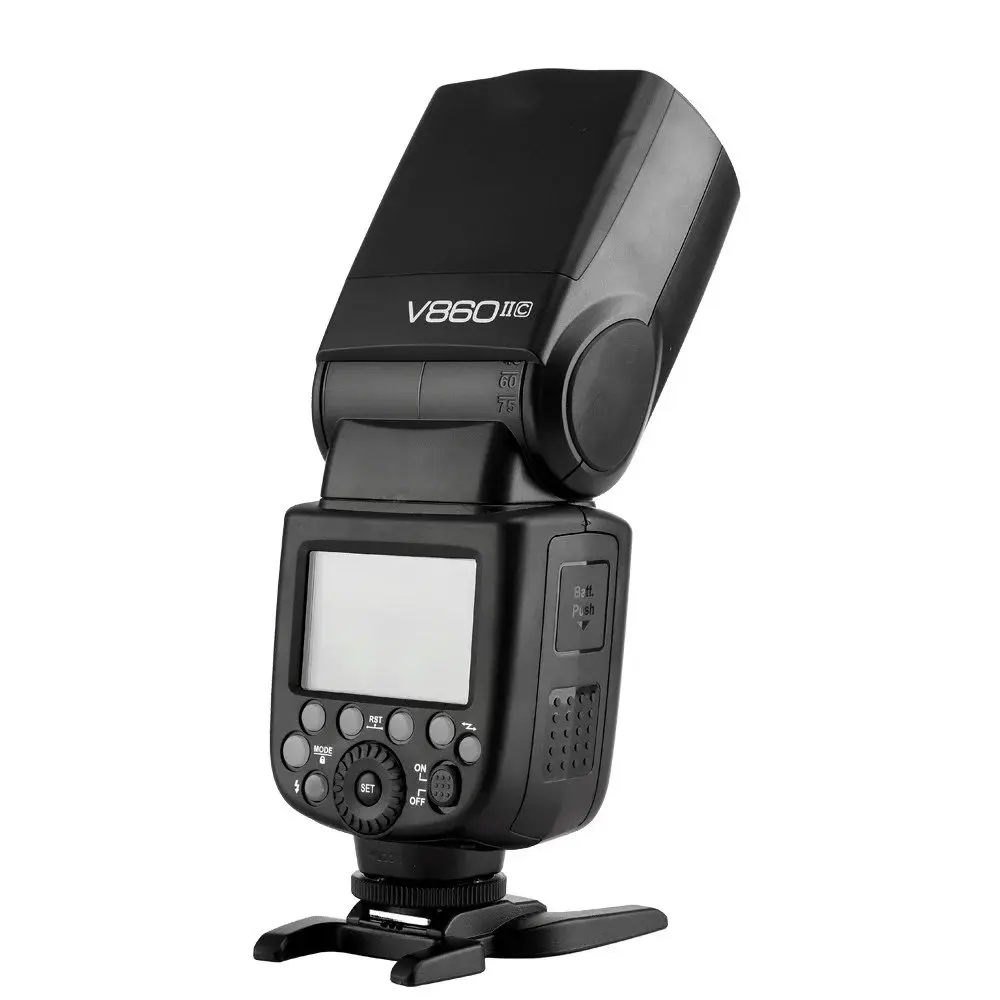 Godox V860II GN60 i-ttl HSS 1/8000s вспышка с литий-ионной батареей+ Xpro передатчик для вспышки для Canon Nikon sony Fuji Olympus