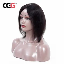 CGG Short Human Hair Wigs #1B Color Afro Straight Wigs For Women Peruvian Straight Wigs With Baby Hair Non-Remy Machine Made Wig CGG Short Human Hair Wigs #1B Color Afro Straight Wigs For Women Peruvian Straight Wigs With Baby Hair Non-Remy Machine Made Wig