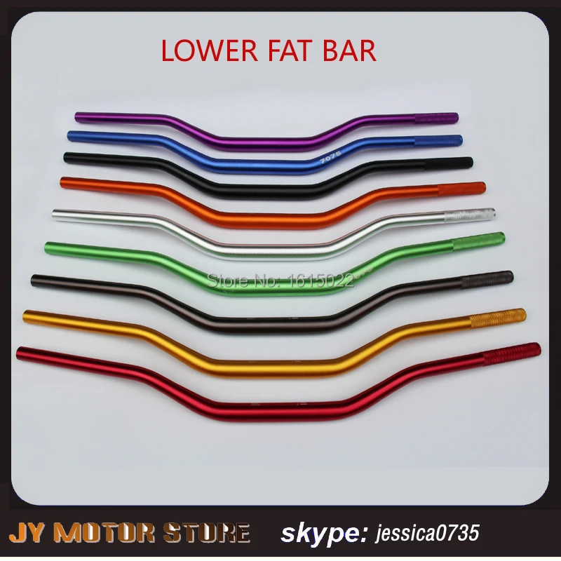 

FREE SHIPPING Pro Taper Fat handle Bar Motorcycle Dirt pit Bike ATV Cross Fat low Bar MX Aluminum Handelbar 1 1/8" 810mm 28mm
