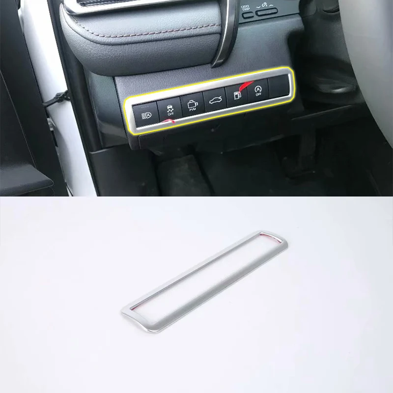 

Car Accessories Interior Decoration ABS Head Lamp Adjustment Buttons Cover For Toyota Camry 2018 Car Styling