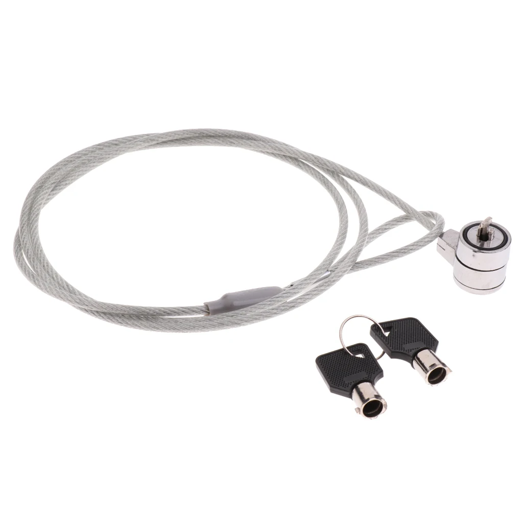 Metal Anti-theft Computer Lock Notebook Security Lock Laptop LCD Key Lock
