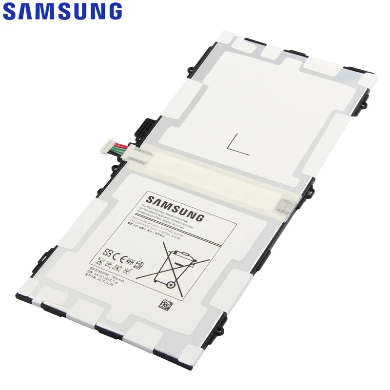 Продажа Оригинальная сменная батарея samsung для Galaxy Tab S 10,5 SM T805c T800 T801 T805 T807 настоящая батарея для планшета EB BT800FBC