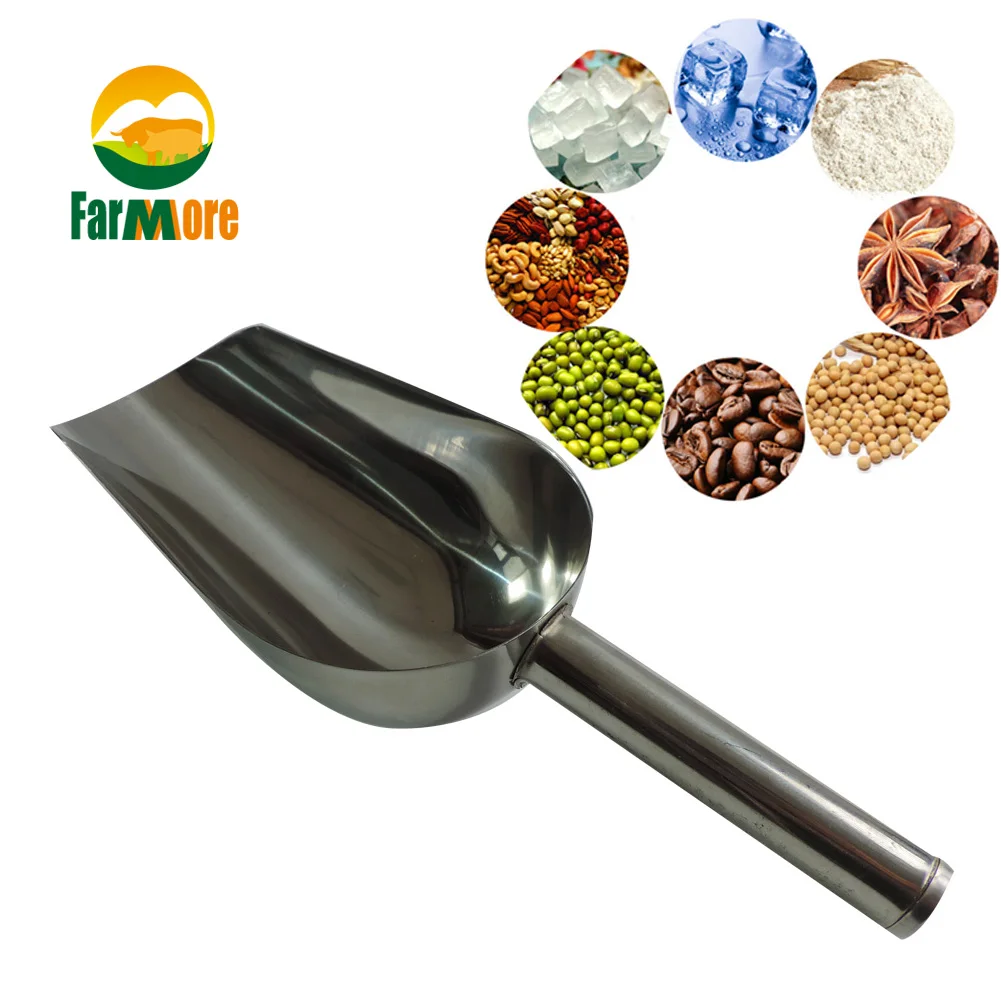 

1pcs Ice Scraper for Coffee Beans Flour Food Buffet Candy Bar Scoops Flour Shovel Kitchen Coffee Baking Tools
