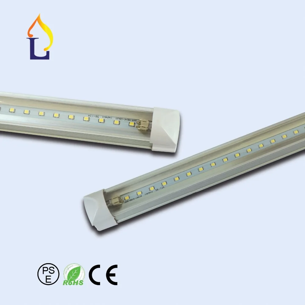 

50pcs/lot T8 Integrated Tube Light 8ft 48W SMD2835 28LM/led replacement fluorescent lighting Led tube lamp