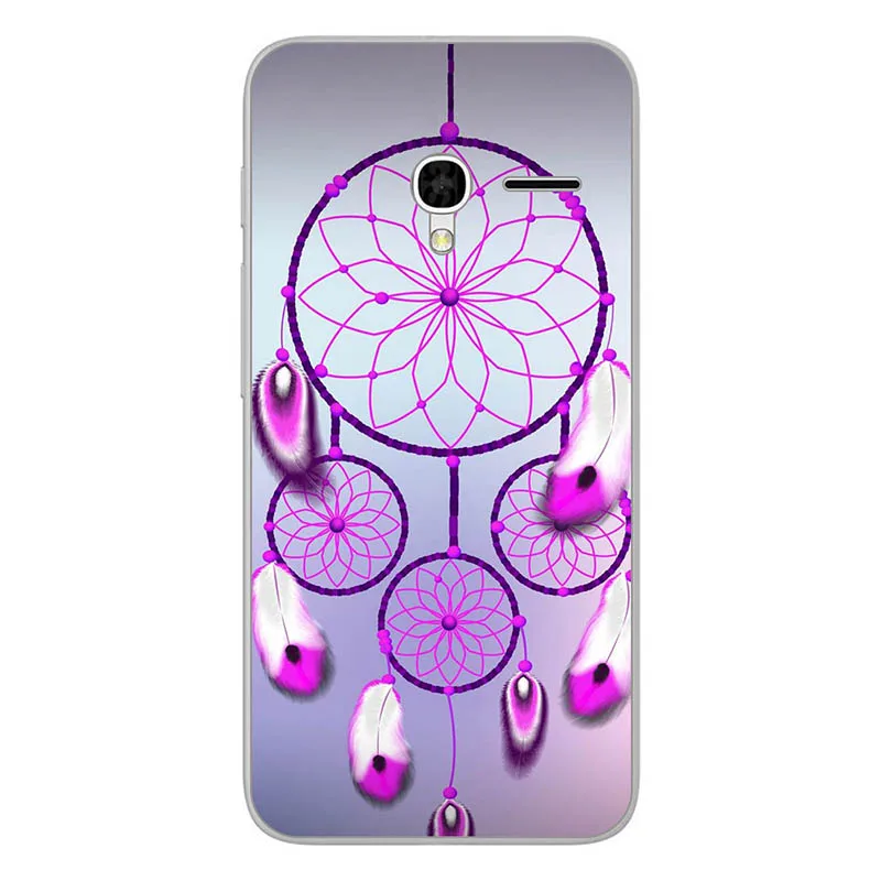 Мягкий с рисунком из ТПУ чехол для Alcatel One Touch Pixi 3 4,5 4G версия 5017D 5019D 5019 чехол для телефона s задняя крышка цветок - Цвет: M096