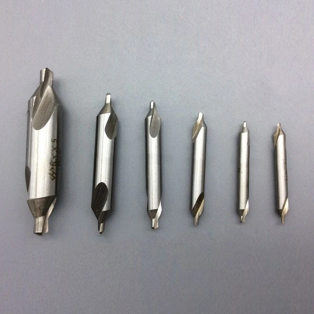 6pcs HSS High Speed Steel Center Drill Bits Set Metric Combined Countersink Kit 60 Degree Angle 1.0mm 1.5mm 2mm 2.5mm 3mm 5mm 6pcs HSS High Speed Steel Center Drill Bits Set Metric Combined Countersink Kit 60 Degree Angle 1.0mm 1.5mm 2mm 2.5mm 3mm 5mm