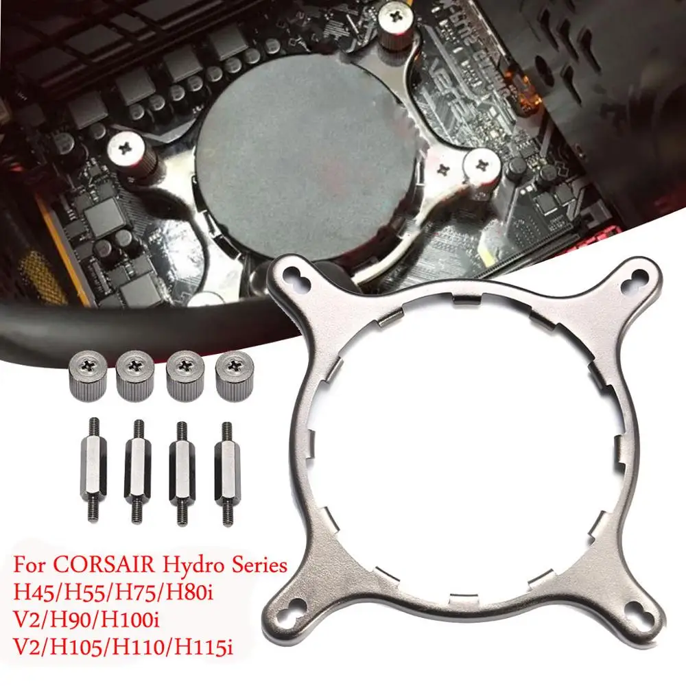 

Water Cooling Mounting Bracket Kit For CORSAIR Hydro Series H45 H55 H75 H80I V2 H100i V2 H115i