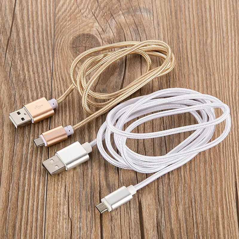 SUPTEC 2M 3M Micro USB Cable 2A Fast Charging Data Charger Cable for Android Samsung S6 S7 Edge Xiaomi Huawei MP3 Microusb Cord