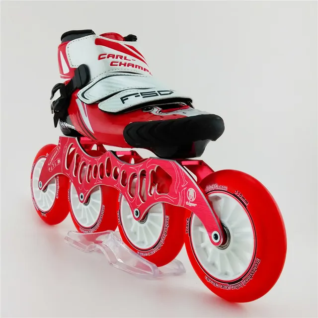 Cheap Adults Roller Inline Skates Professional glass fiber Speed Skating Shoes Wear-Resisting Good Quality 4 Wheel Roller Skate Patine