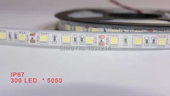 

5m 150LED RGB/white/warm white/blue/red/Green/yellow, IP67silicon tube waterproof 12V 5050 LED Strip,30LED/m + free shipping