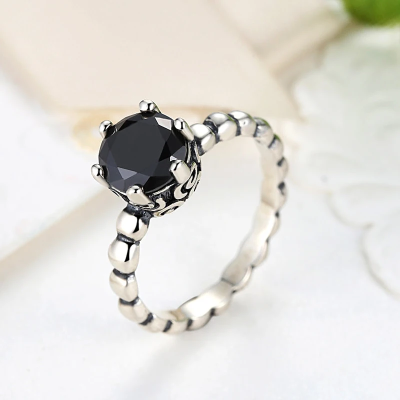 anello pietra nera pandora anello pietra nera pandora