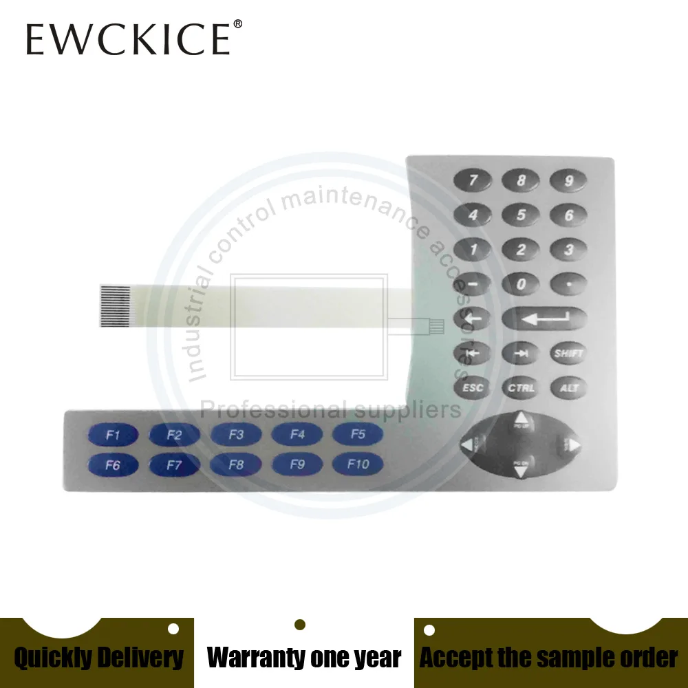 NEW PanelView Plus 600 2711P-B6C1A 2711P-B6C1D 2711P-K6M20A 2711P-K6M20D HMI PLC Membrane Switch keypad keyboard