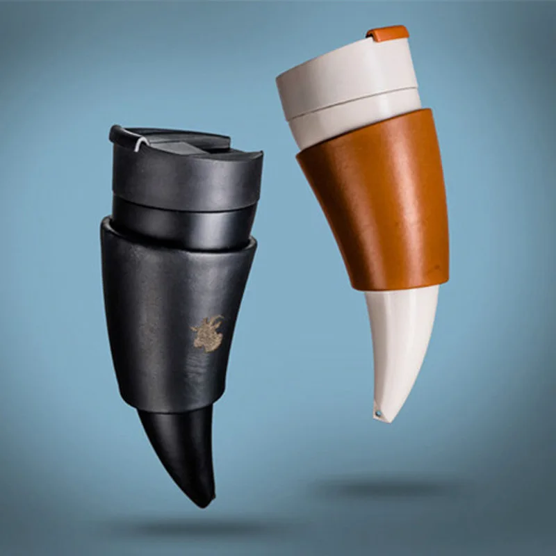 2019 new Creative auspicious goat hornstainless steel cup goat cup portable goat horn coffee cup travel gift 2019 new Creative auspicious goat hornstainless steel cup goat cup portable goat horn coffee cup travel gift