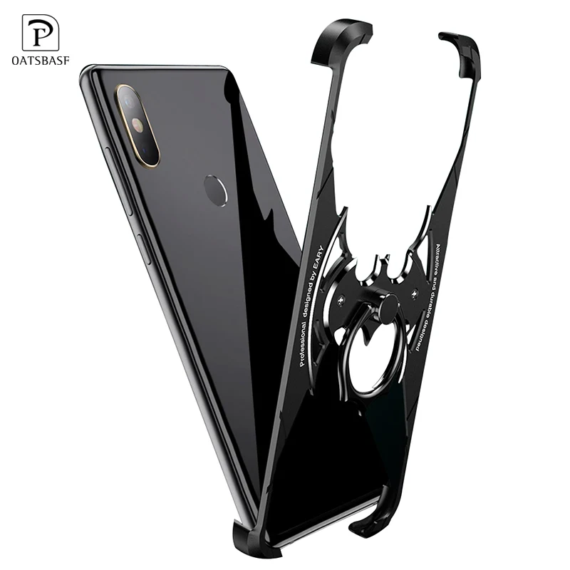 Металлический чехол в форме летучей мыши для Xiaomi Mi Mix 2 360 градусов Полная Защита