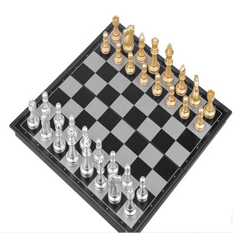 36*36 см складные шахматы с магнитным портативным международным шахматным интеллектом шахматные игры