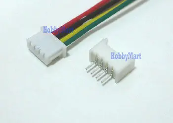 

Mini. Micro 1.25mm T-1 4-Pin JST Connector with Wire x 10 sets