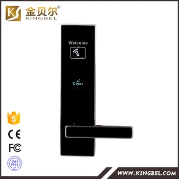 

Electronic RFID Keyless I Card Hotel Door Lock with access control software