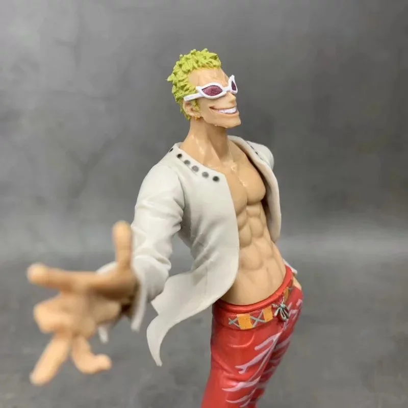 17 см One piece Donquixote Doflamingo аниме фигурка ПВХ Новая коллекция Фигурки Коллекция