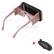 VR 2016 3D Movie Glasses VR BOX II 2.0 Smartphone Compatible Device+Bluetooth Remote Controller 3D Glasses for 5.5 Smartphone