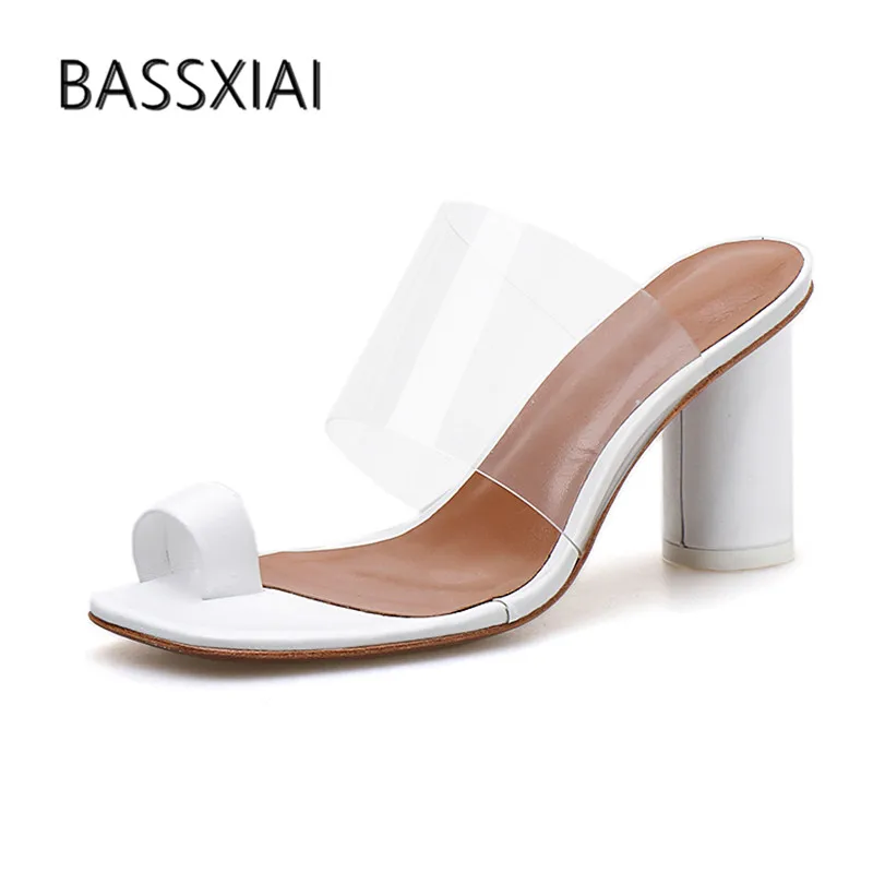 

2019 Sexy Pvc Gladiator Sandals Women Flip Flops High Heel Shoes Women Sexy SLippers